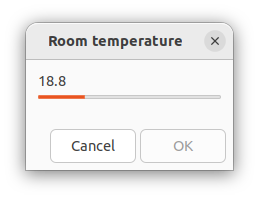 Nature Remoで取得した室温をGNOMEで表示する